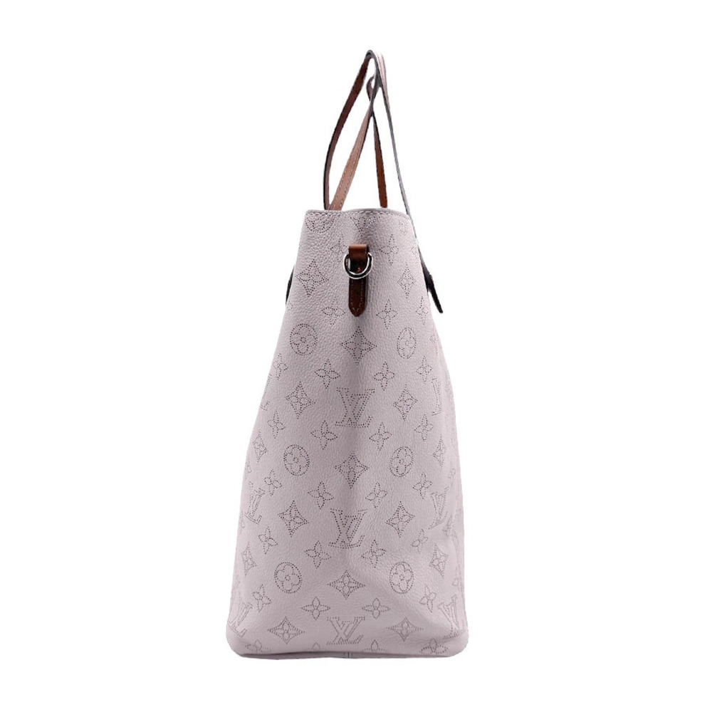 Louis Vuitton Handbag Blume Monogram Mahina Hina Brown